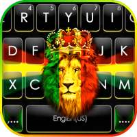 Reggae Lion Crown Keyboard Theme on APKTom