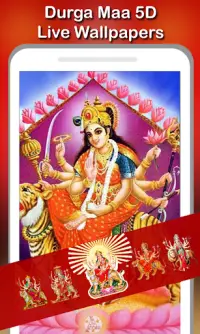 5D Maa Durga Live Wallpaper APK Download 2023 - Free - 9Apps