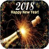 New Year 2018 Photo Frames on 9Apps