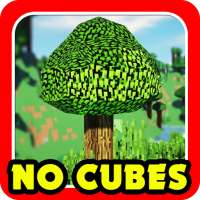 No Cubes Mod for Minecraft PE