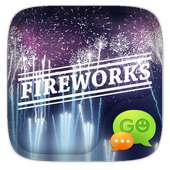(FREE) GO SMS FIREWORKS THEME on 9Apps
