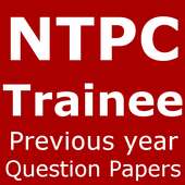 Previous year Question Papers of NTPC Trainee on 9Apps