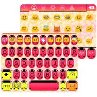 Sweet Ladybug Emoji Keyboard on 9Apps