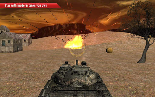 PK India Real Tank War: tanque moderno Wars screenshot 3