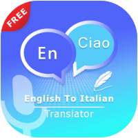 English to Italian Translate - Voice Translator