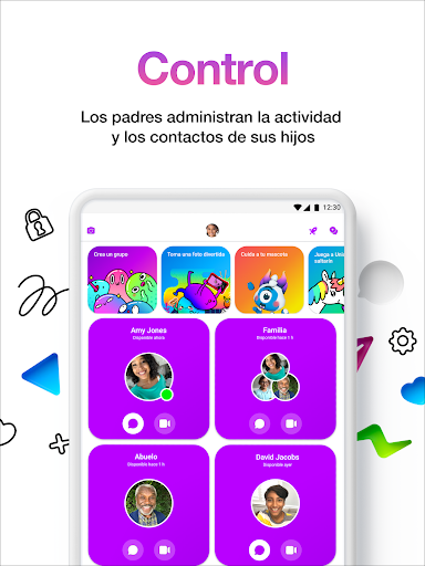 Messenger Kids – La app de men screenshot 8