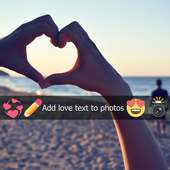 Add Love Text to Photos
