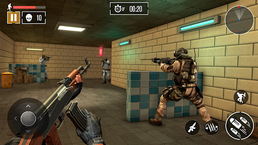 FPS 코만도 슈팅 - 총기 게임, 군대 게임 screenshot 6