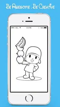 COMO DESENHAR O POCOYO, CÓMO DIBUJAR POCOYO, HOW TO DRAW POCOYO, POCOYO