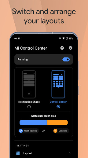 Mi Control Center: Notifications and Quick Actions 8 تصوير الشاشة