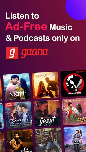 Gaana: Music Player & Podcast screenshot 3