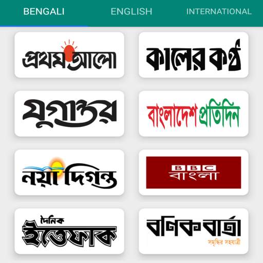 All Bangla Newspapers - সকল বাংলা সংবাদপত্র