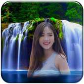 Waterfall Photo Frame 2018 on 9Apps
