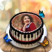 Name Photo on Birthday Cake with Name and Photo on 9Apps