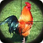 الدجاج اطلاق النار 3D هجوم قناص مطلق النار