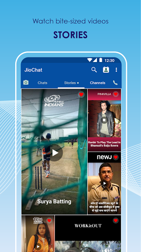 JioChat: HD Video Call स्क्रीनशॉट 6