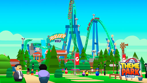 Idle Theme Park Tycoon screenshot 1