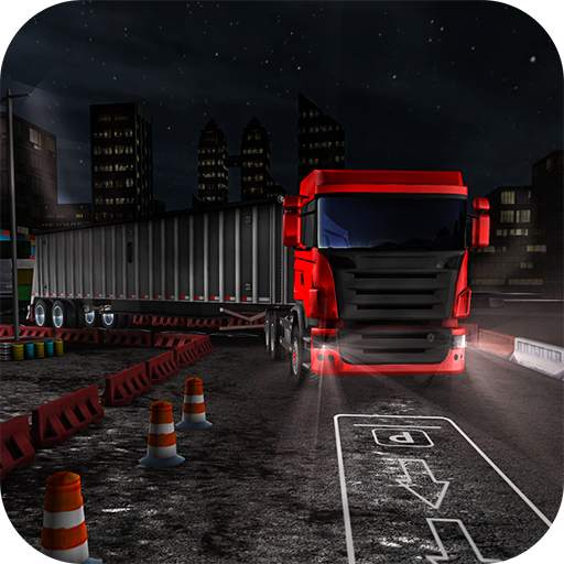 Night truck extreme driving parking game 2020