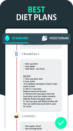Gewichtsverlies - 10 kg / 10 dagen, fitness-app screenshot 5