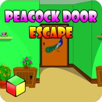 Giochi di escape della stanza - porta del pavone