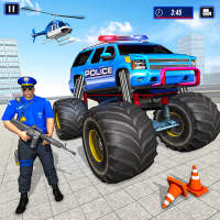 US Police Monster Truck Games