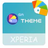 Theme XPERIA ON™ | Be Cyan - 🎨Design For SONY on 9Apps