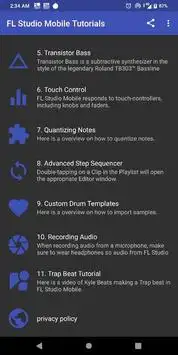FL studio mobile Tutorial - APK Download for Android