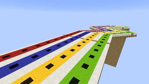 Minecraft: Minecraft LUCKY BLOCKS BATTLE MAP v 1.0 Maps Mod für Minecraft