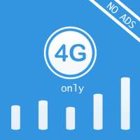 4G Only (No Ads): Lock LTE