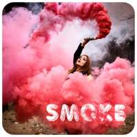 Smoke Photo Effect - Name Art