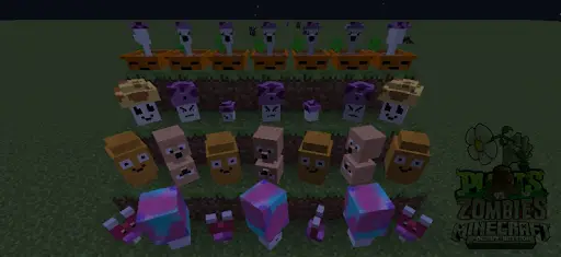 Mod flower vs zombie for Mcpe for Android - Download