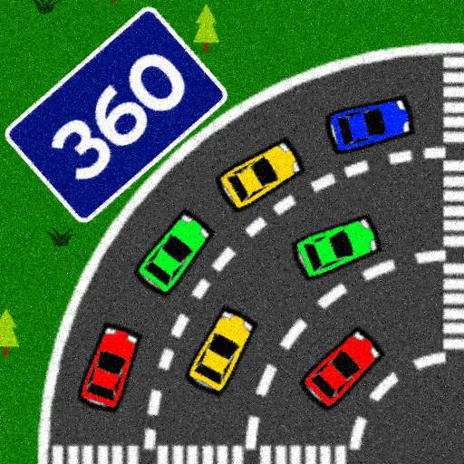 360 Roundabout - Car Stacking Puzzle Game