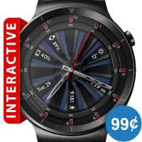 Mesh Turbine HD Watch Face & Clock Widget