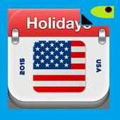 Holidays in US Calendar 2015