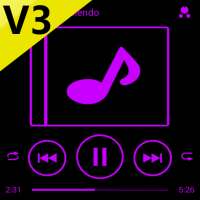 SKIN PLAYERPRO V3 NEON PURPLE