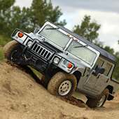 Игра Пазл Автомобили Hummer H1