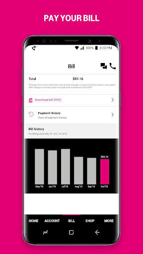 T-Mobile screenshot 1