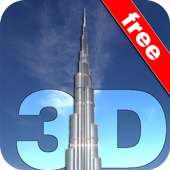 Burj Khalifa 3D Wallpaper FREE