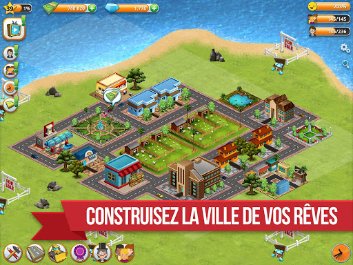 Cité village, simulation d'île - Village Build Sim screenshot 12