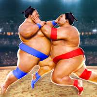 Arena de luta de luta livre de sumô