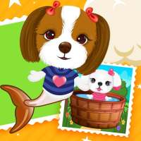 My Puppy Funland: Pet caring Salon Games