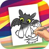 How To Draw How To Train Your Dragon on 9Apps