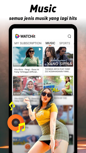 WATCHit - Video lucu, Kutipan, Musik screenshot 2