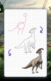 Descarga de la aplicación Cómo dibujar dinosaurios. Lecciones paso a paso  2023 - Gratis - 9Apps