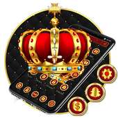 Royal Golden King Crown Theme on 9Apps