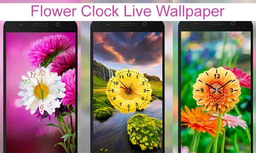 Download do APK de Belo Relógio analógico papel de parede ao vivo para  Android