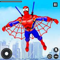 Flying superhero games:Flying Hero Robot Hero Game