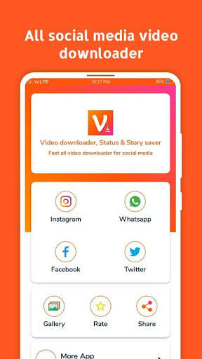 Video downloader 2020 - Free video download स्क्रीनशॉट 2