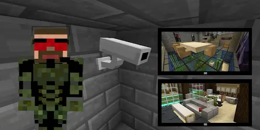 Part 1, Using Cameras To Cheat in Minecraft Hide And Seek! #Minecraft