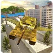 Flying Army Tank Simulator